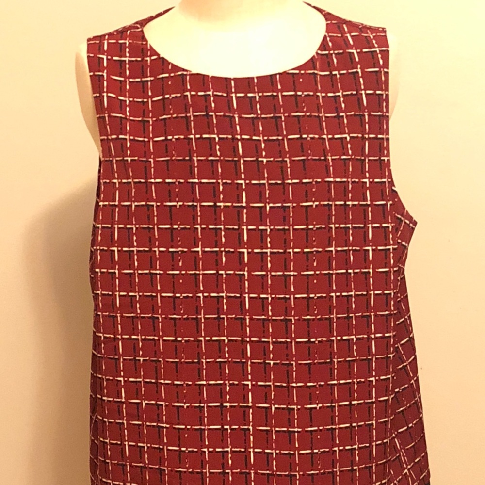 The Limited sleeveless work blouse
